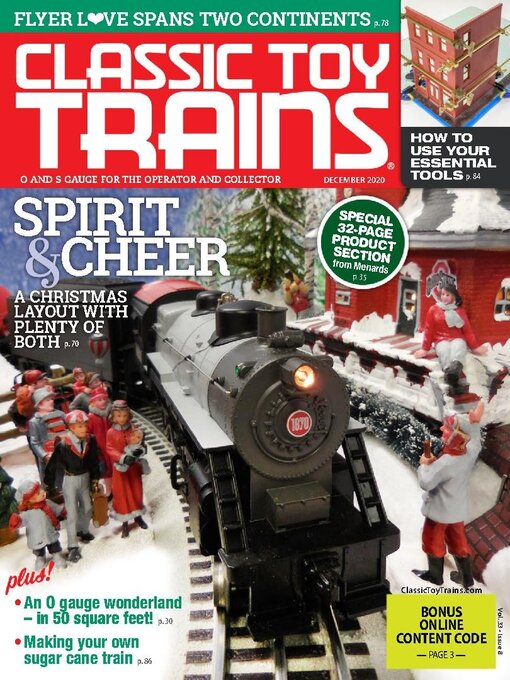 Cover image for Classic Toy Trains